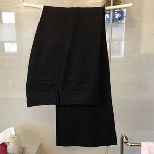 Banana republic Martin fit black trouser no. 323. Stretch and flare.